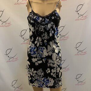 ND Intimates. Sz Small. One Piece Shortie PJ's. Lace Accent. Stretch. B28.
